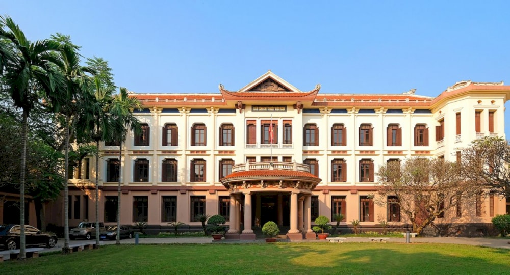 The structure was originally designed as a boarding school